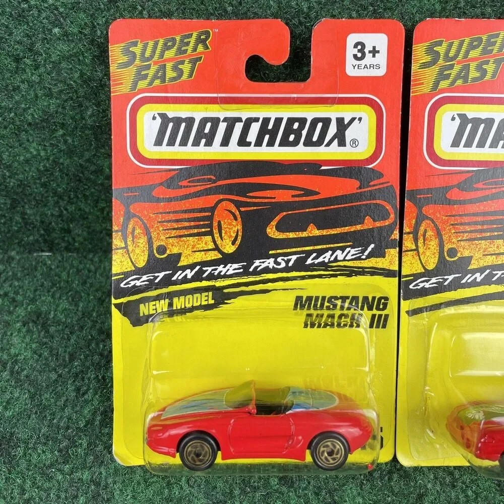 Matchbox Super fast 1995 Dodge Viper RT10, Mustang Mach III, Mustang Cobra Lot